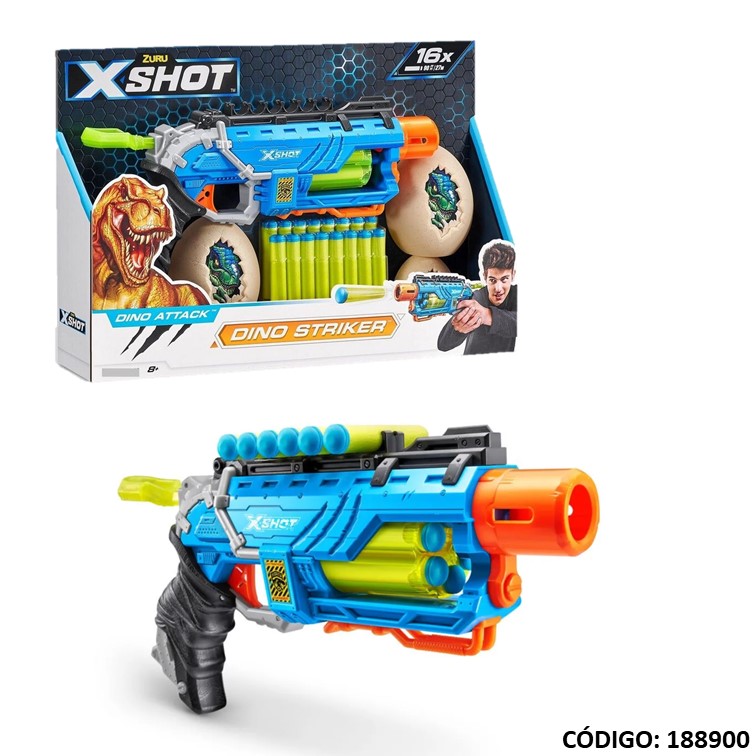 Juegos imp. sud. x-shot dino striker 4860