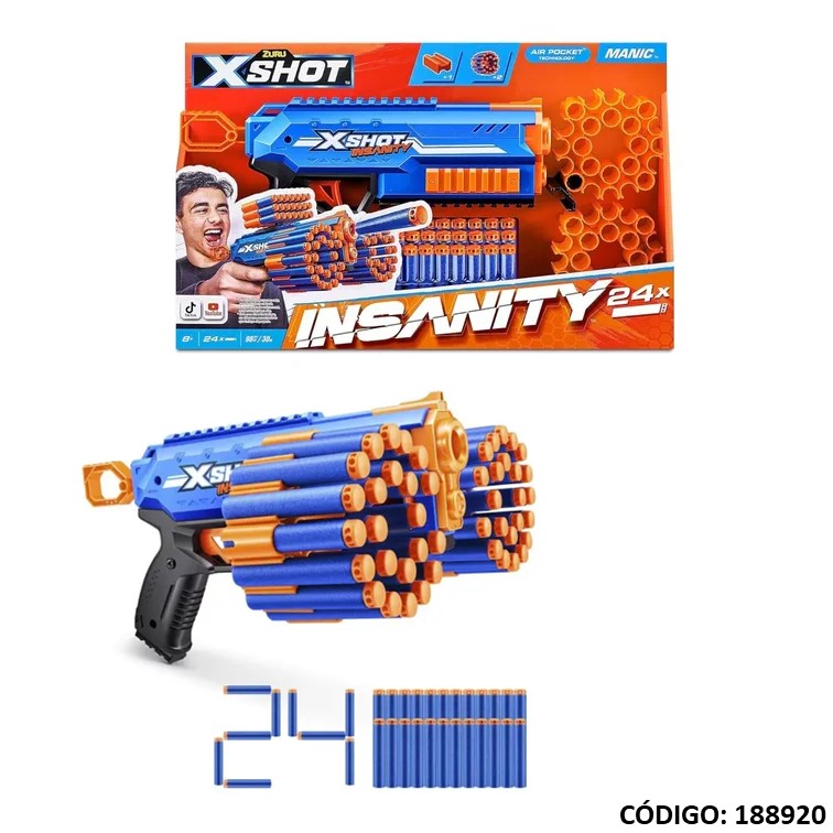 Juegos imp. sud. x-shot insanity manic