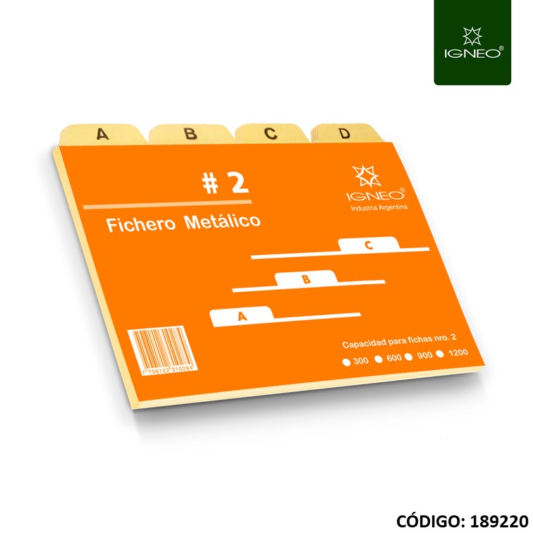 Indice igneo p/ficha n=2