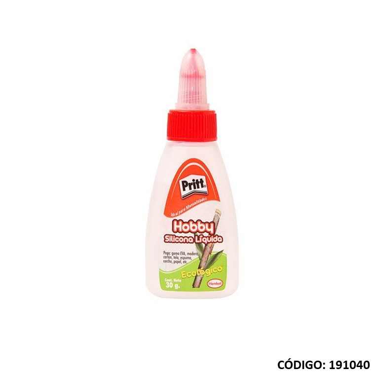 Adhesivo silicona líquido pritt 30 g