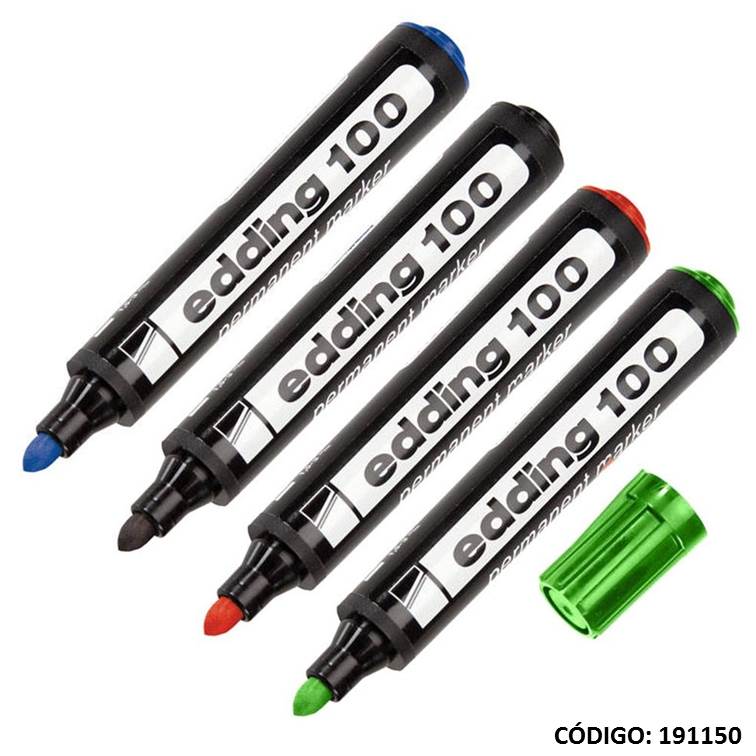 Marcador edding 100 permanente redondo