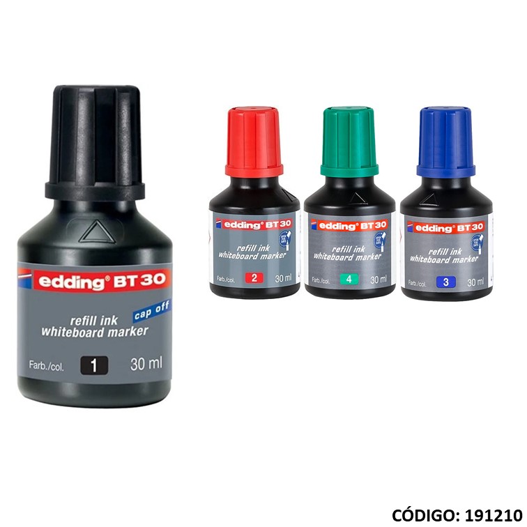 Tinta edding pizarra bt30 30ml. color
