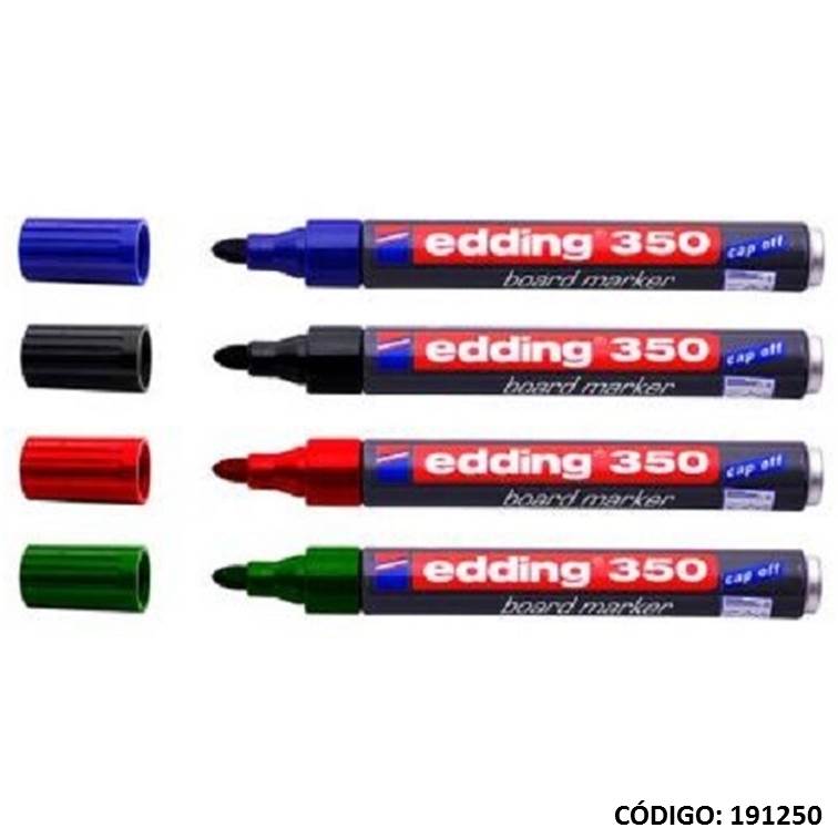Marcador edding 350 pizarra alum. recarg