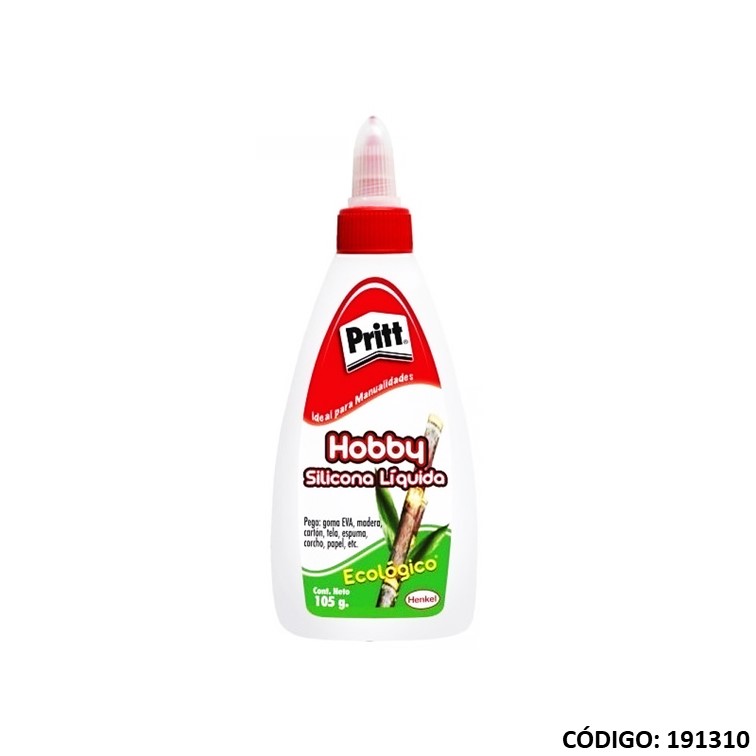 Adhesivo silicona líquido pritt 100 g