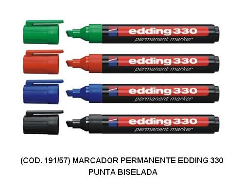 Marcador edding 330 permanente chato rec