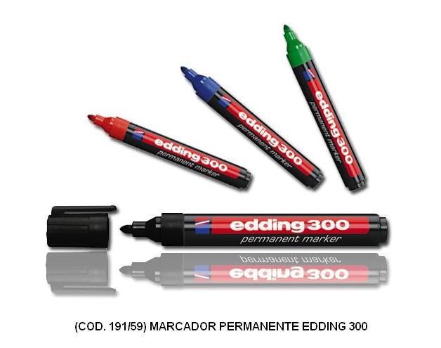 Marcador edding 300 permanente redondo rec