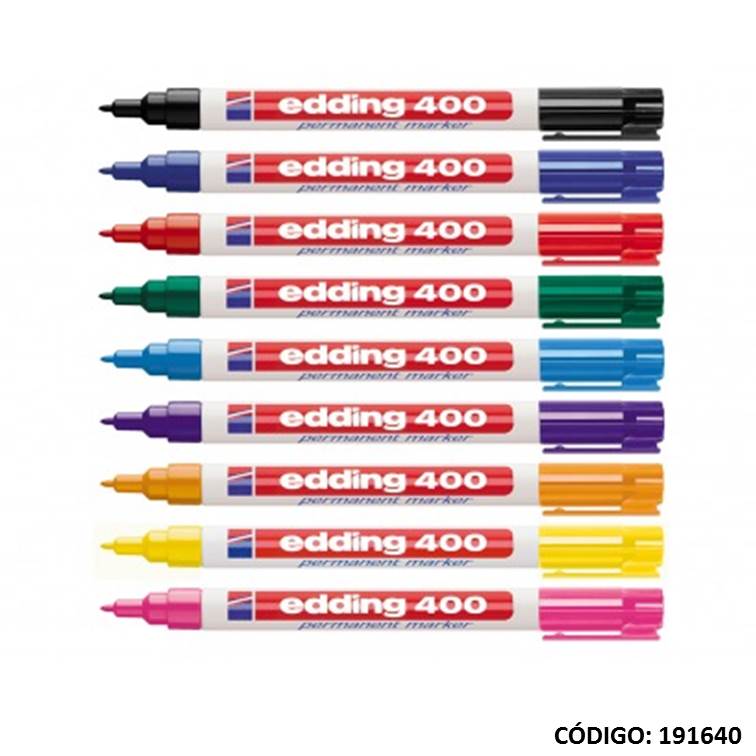 Fibra edding 400 permanente recargable