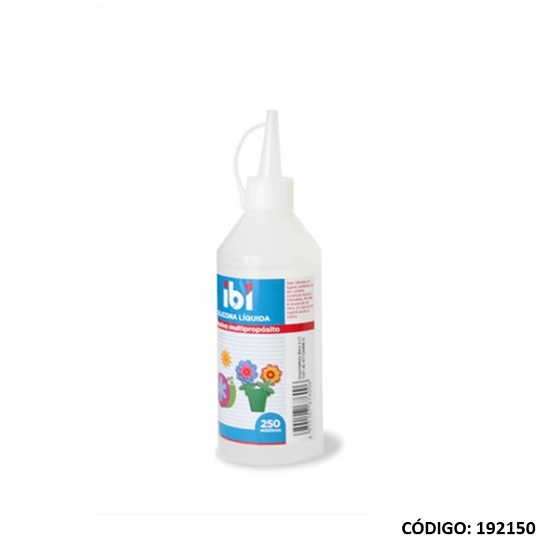Adhesivo silicona líquido ibi 250ml