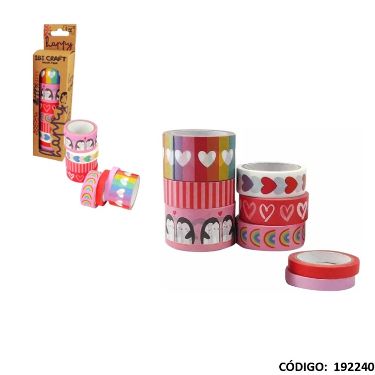 Fantasía cinta washi tape ibi craft happy