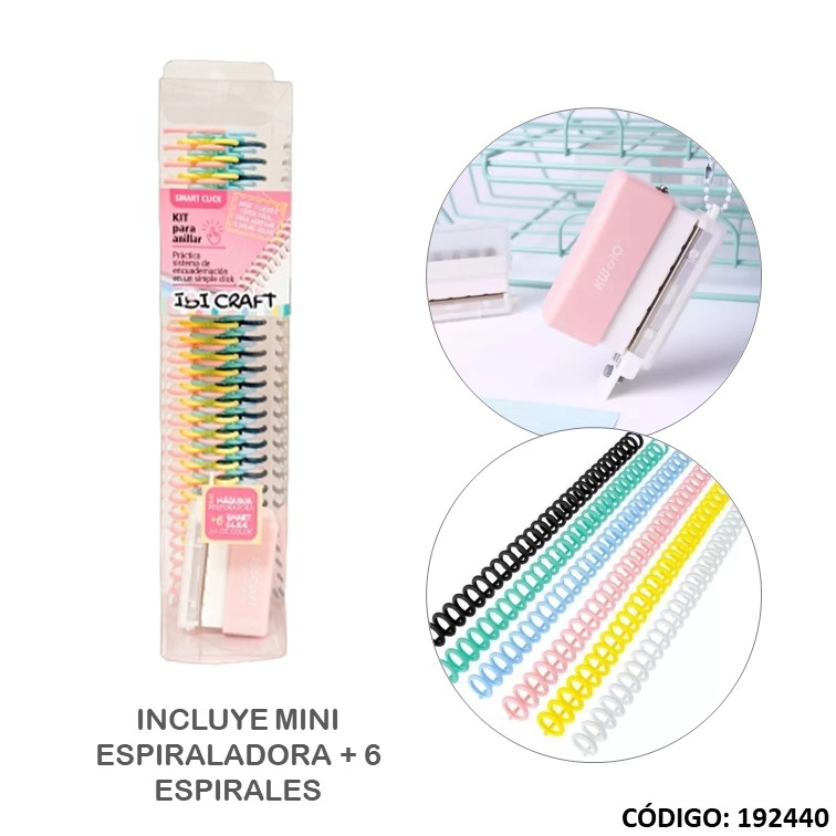 Kit para anillar ibi perforadora + iral