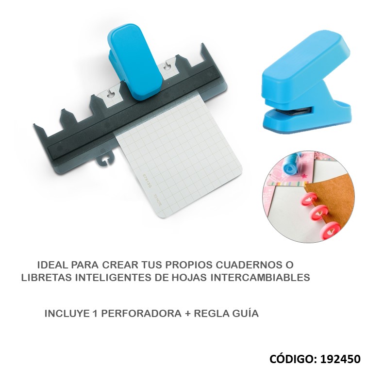 Perfor. kw-trio mini p/discos hojas removibles