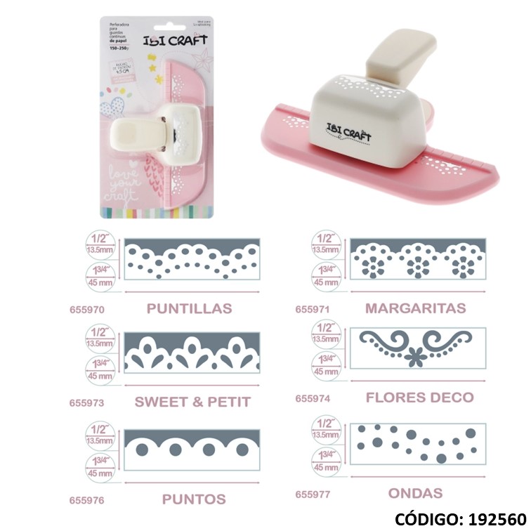 Perfor. ibi para guardas jumbo 655970 a 977