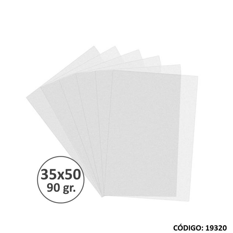 Papel vegetal 35x50 90 g