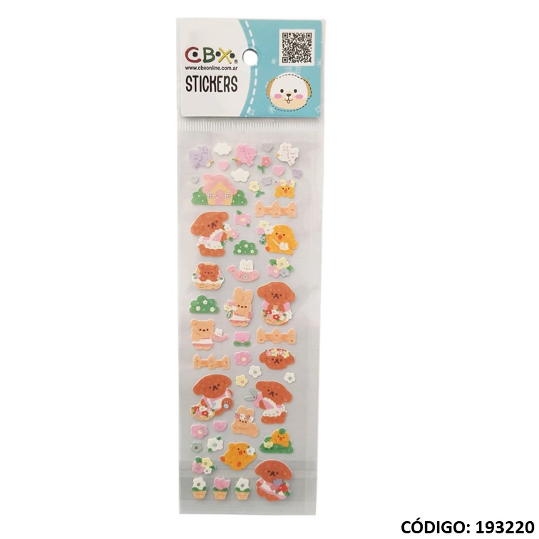 Sticker cbx fantasía 5x15cm ht