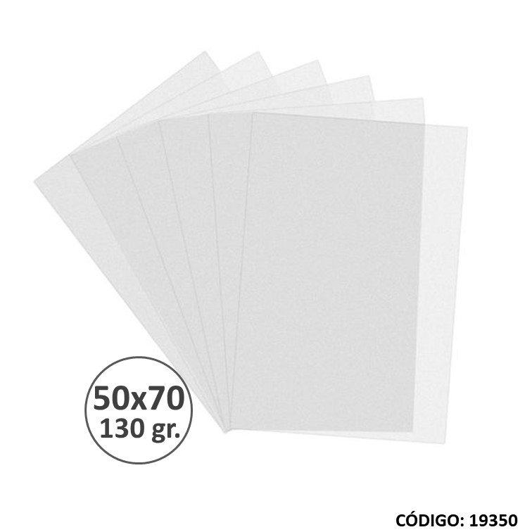 Papel vegetal 50x70 130 g