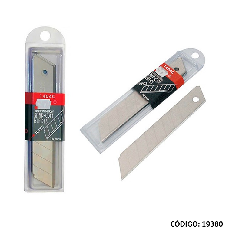 Estilete repuesto 18mm. sdi 10 tubos