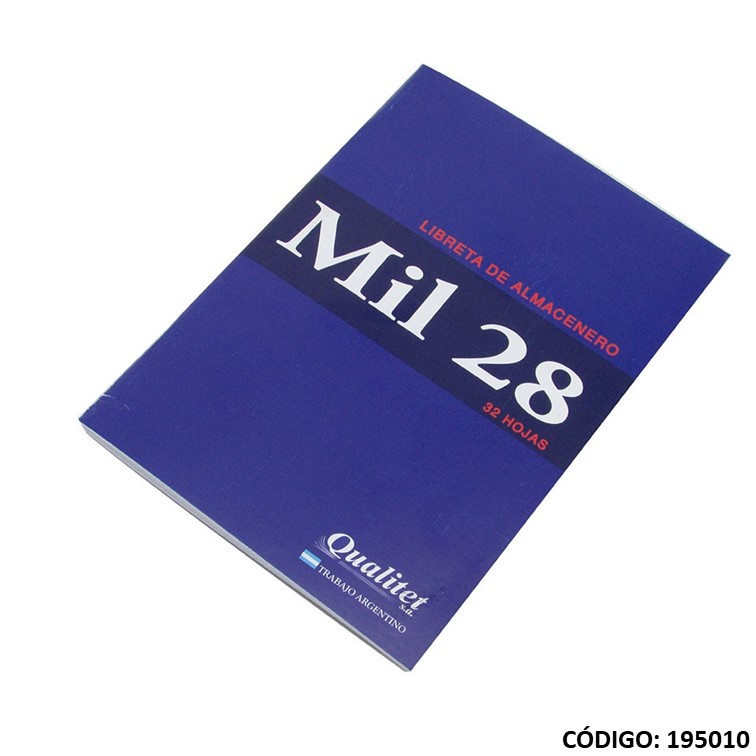 Libreta almacen