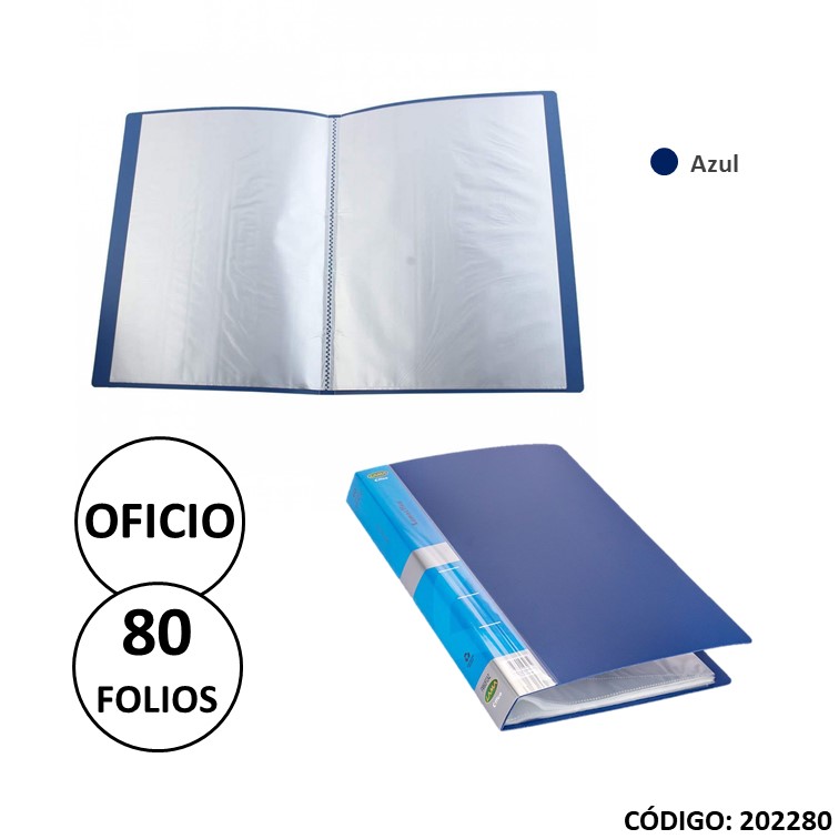Carpeta polipropileno of 80 folios