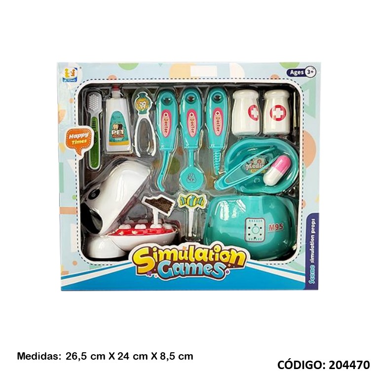 Juegos blower set dentista