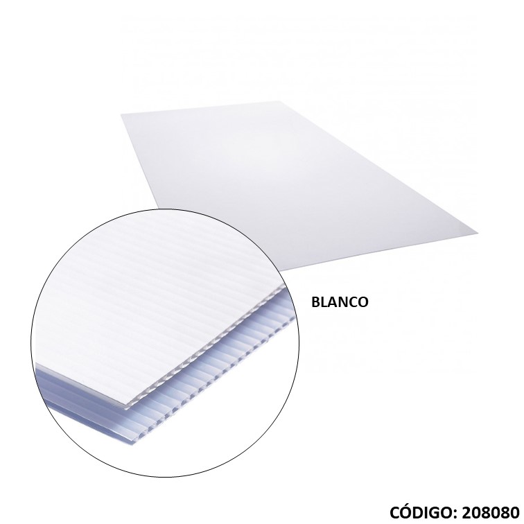 Plancha corrugado plastico 680x1000