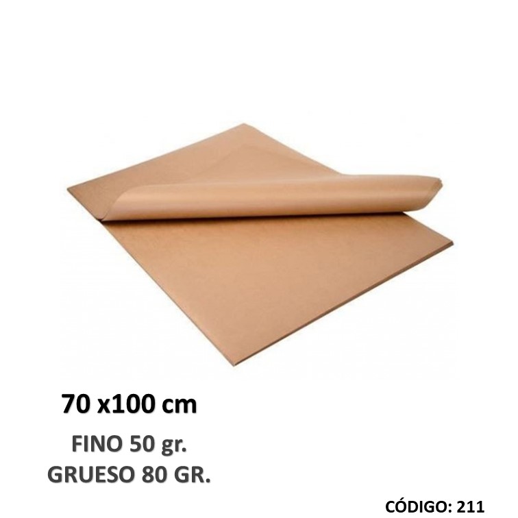 Papel madera hoja fino/grueso x kg. espesor