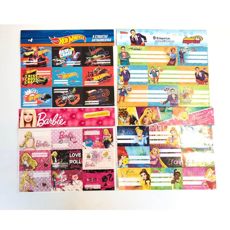 Etiqueta licencia princess x6/9u