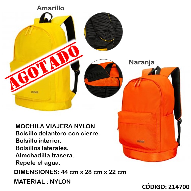 Mochila hygge 18"" viajera h2200