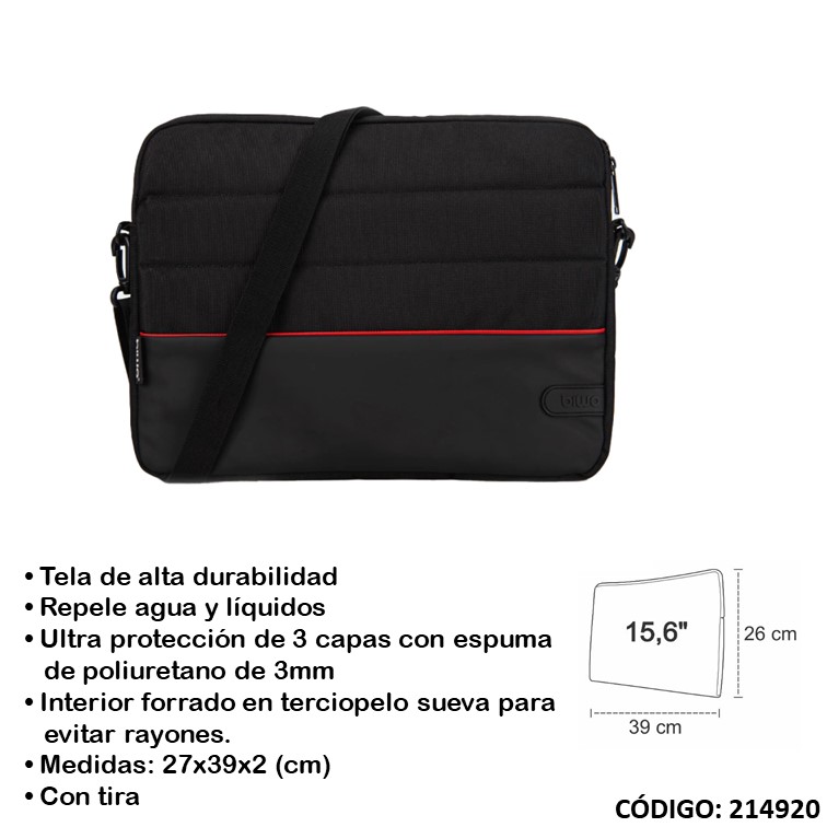 Funda portanotebook biwo 15.6"" b81693