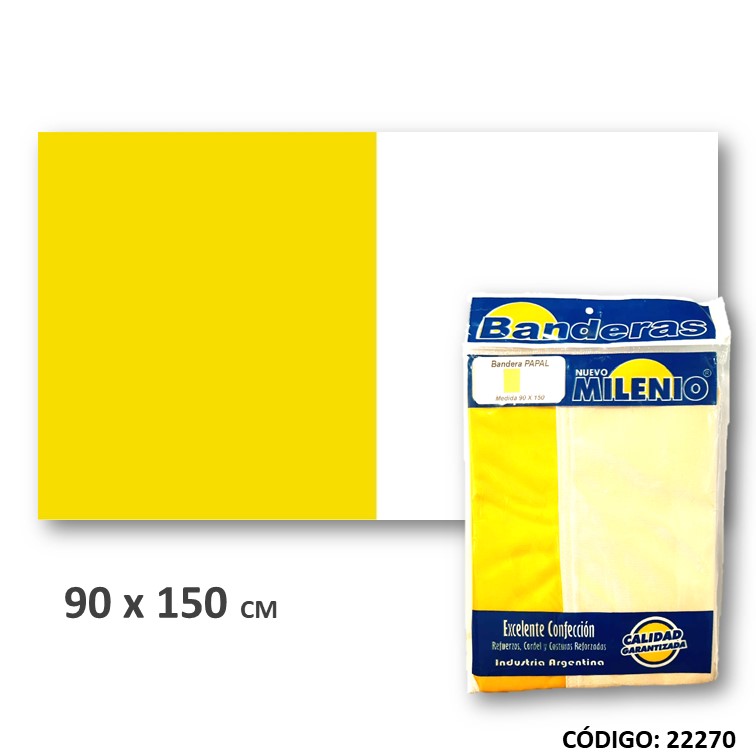 Bandera poliam. 90x150 papal