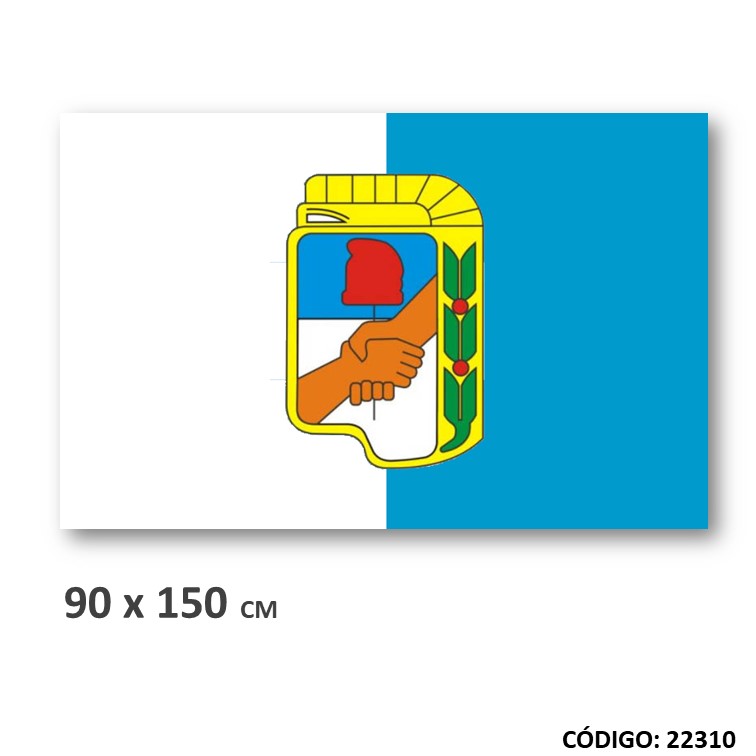 Bandera poliam. 90x150 justicialista