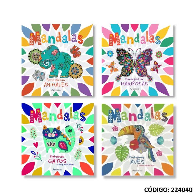 Libro pint mis mas bellos mandalas -348