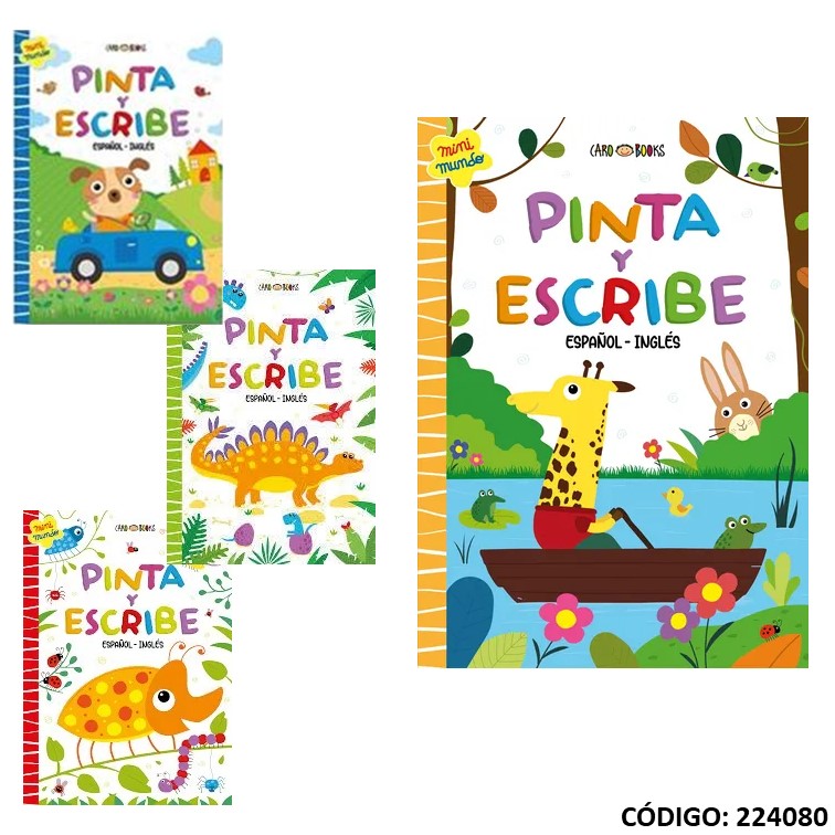 Libro pint pinta y escribe -346