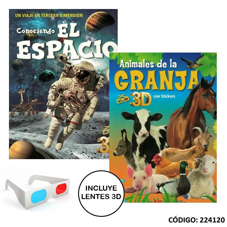 Libro dida 3d anim. de la granja/el acio -107