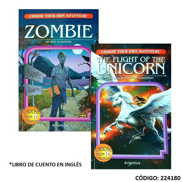 Libro cuen ingles choose your own adventure -262