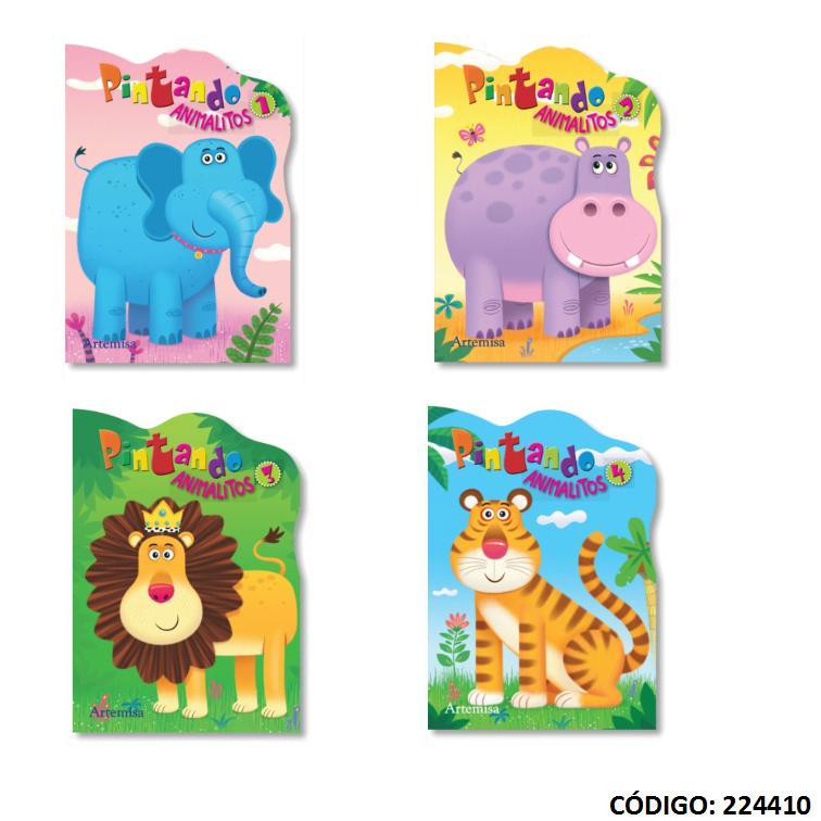 Libro pint pintando animalitos -328