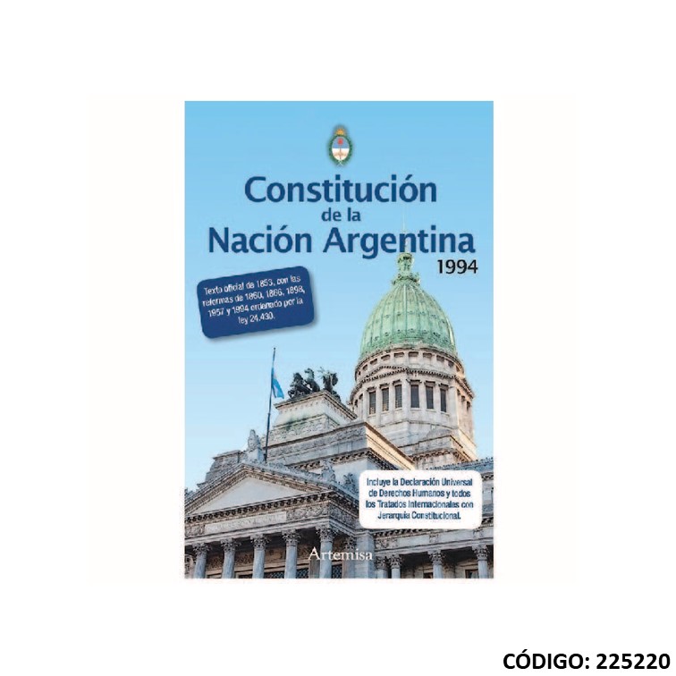 Constitucion nac. argentina artemisa