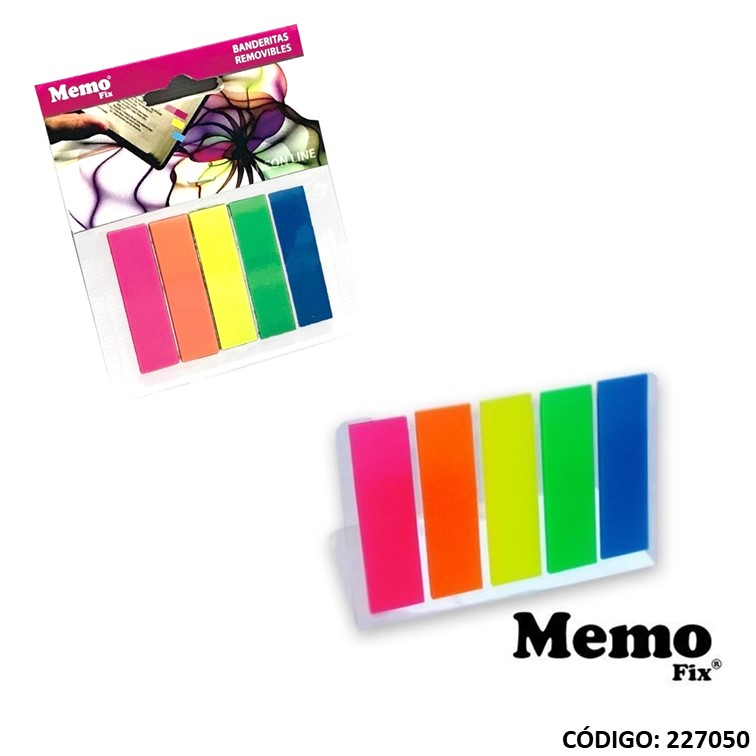 Señal-ad memo fix banderita fluo 5x15h