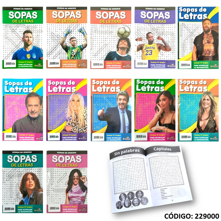 Libro sopas de letras pedrito -239