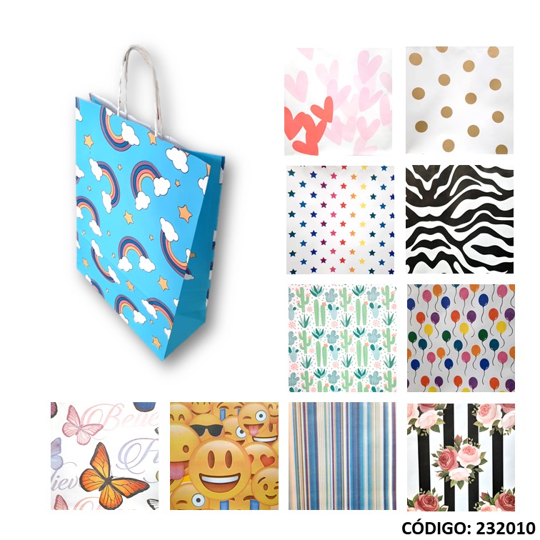 Bolsa fantasía romi-pack 22x30