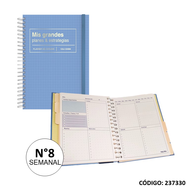 Agenda big life n8 . semanal universalersit. perpetua