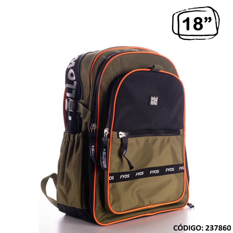 Mochila portanot. big life 18"" sport fyos