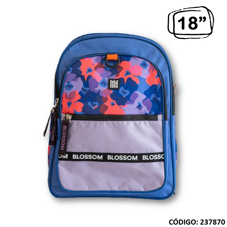 Mochila portanot. big life 18"" sport blossom