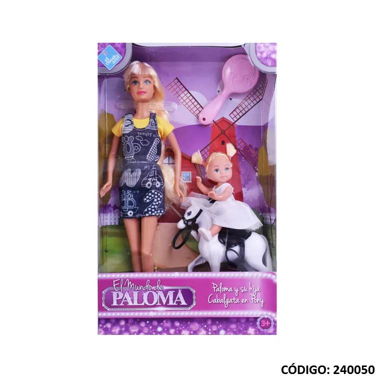 Juegos fibro paloma cabalgata en pony 7568
