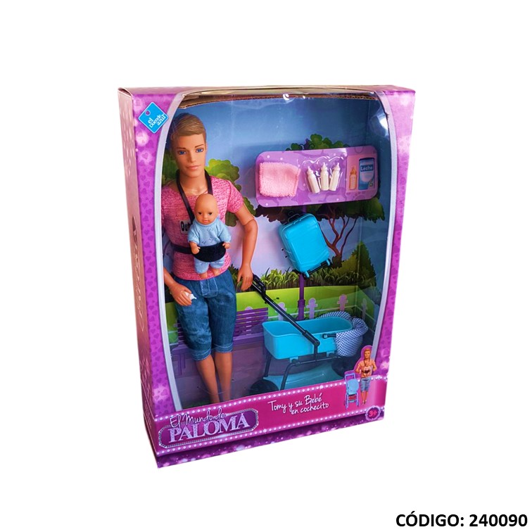 Juegos fibro paloma tomy y su bebe 6829