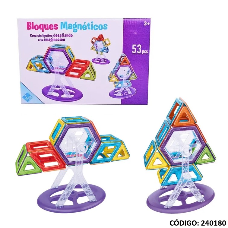 Juegos fibro bloques magneticos x53p. 7429