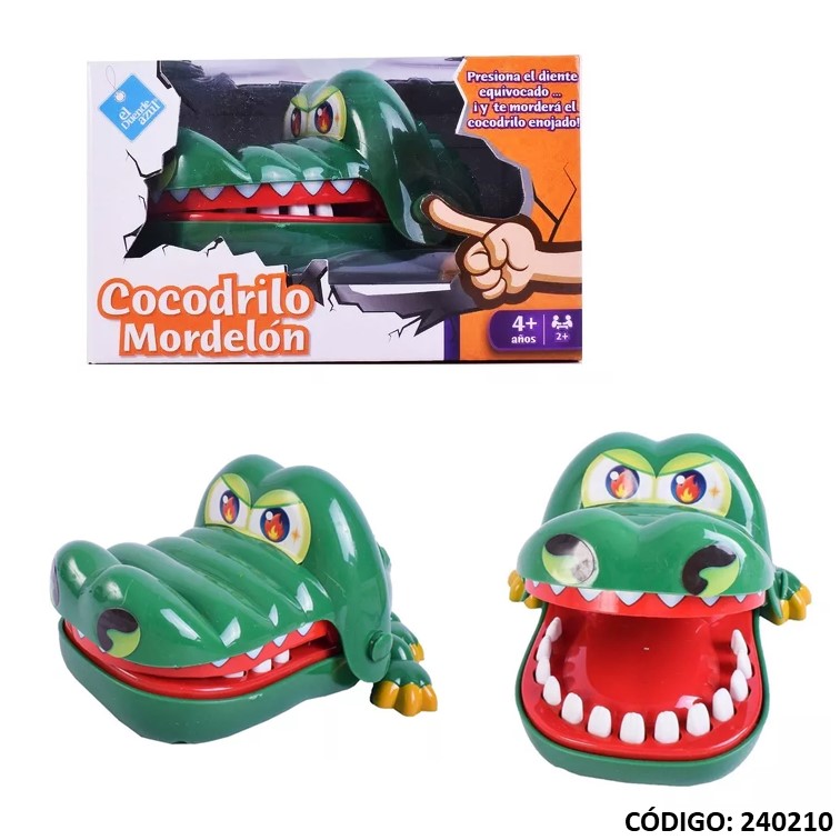 Juegos fibro cocodrilo mordelon 7423