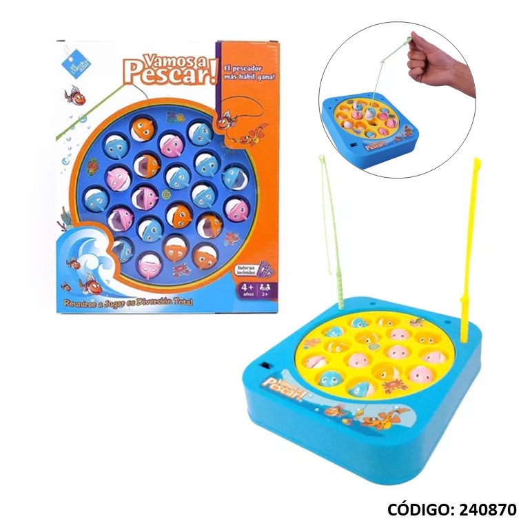 Juegos fibro vamos a pescar 6018