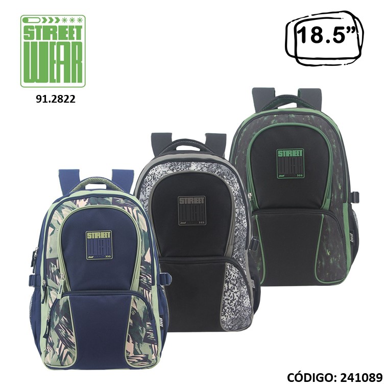Mochila lsd 18.5"" street wear 91