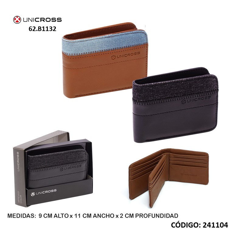 Billetera lsd unicross 62.b1128
