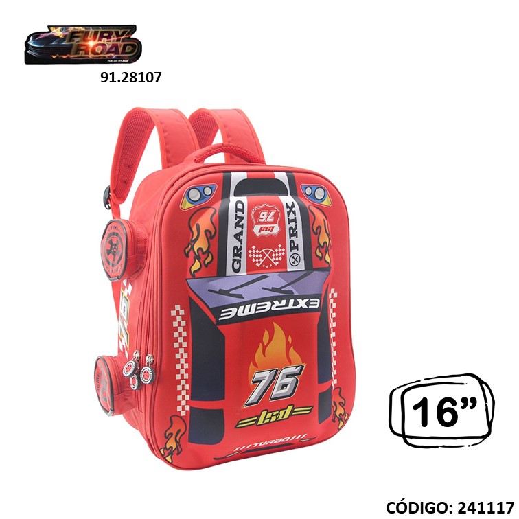Mochila lsd 16"" car fire 91
